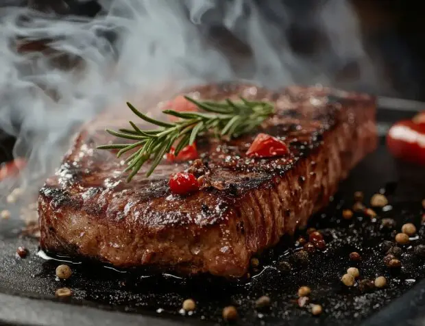 Smoking Steaks