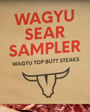 Wagyu Top butt cap steak pack