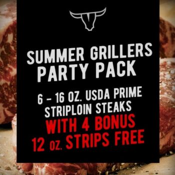 Striploin Steak Packs