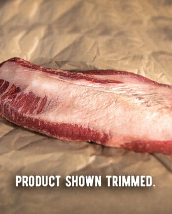 Photograph of USDA Prime Beef Brisket on butcher paper